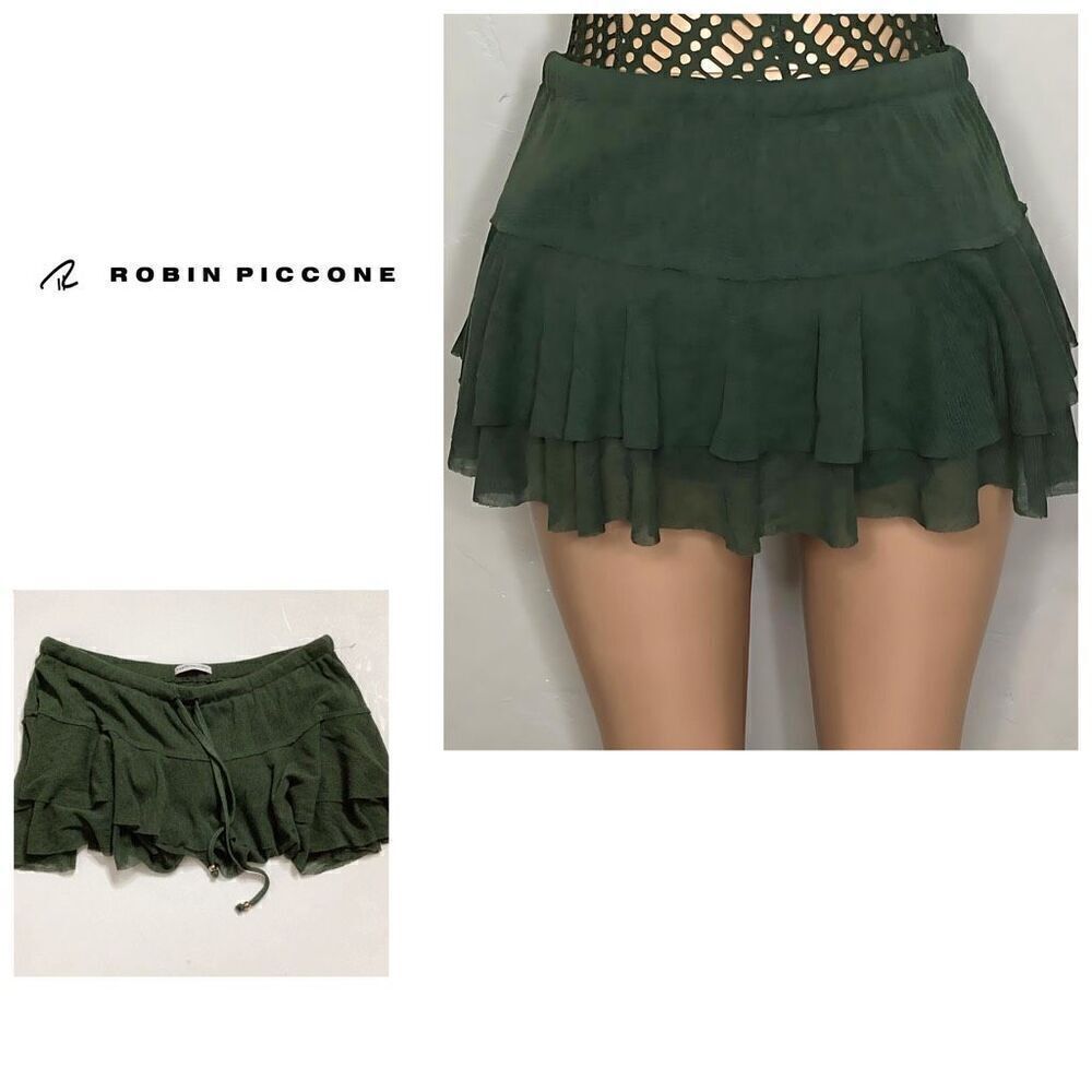New. Robin Piccone green skort cover-up. Small. Retails $128